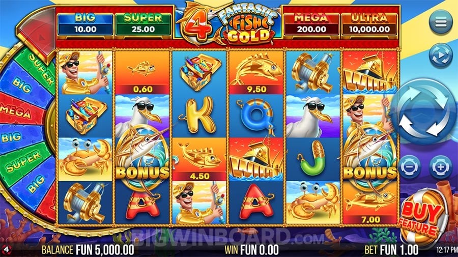 4 Fantastic Fish Gold