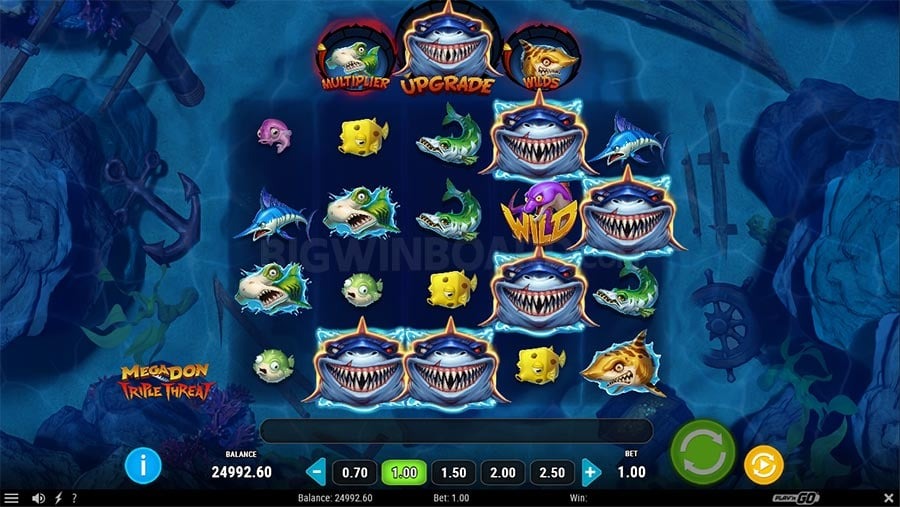 Megadon Triple Threat