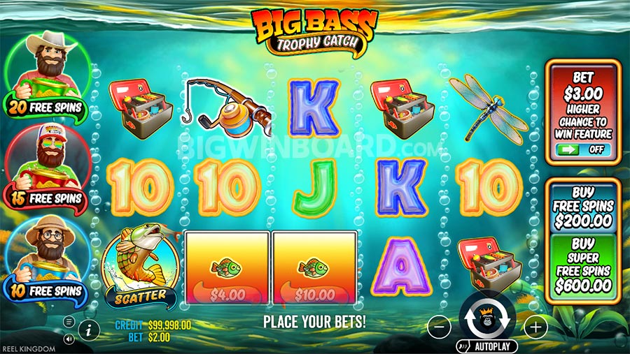 Big Bass Trophy Fishing