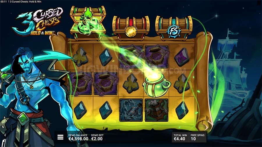 3 Cursed Chests