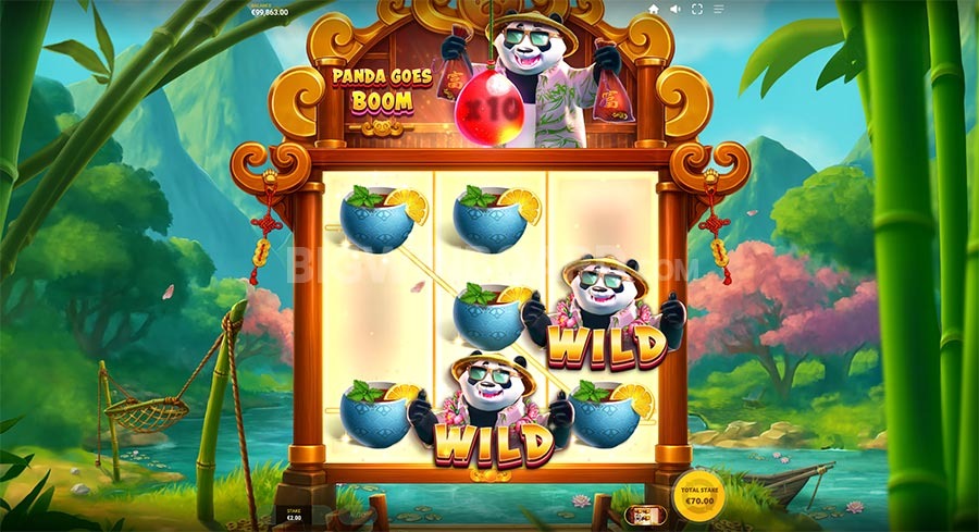 Panda Goes Boom