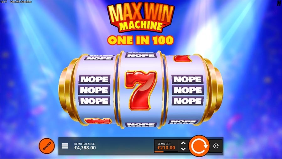 Max Win Machine